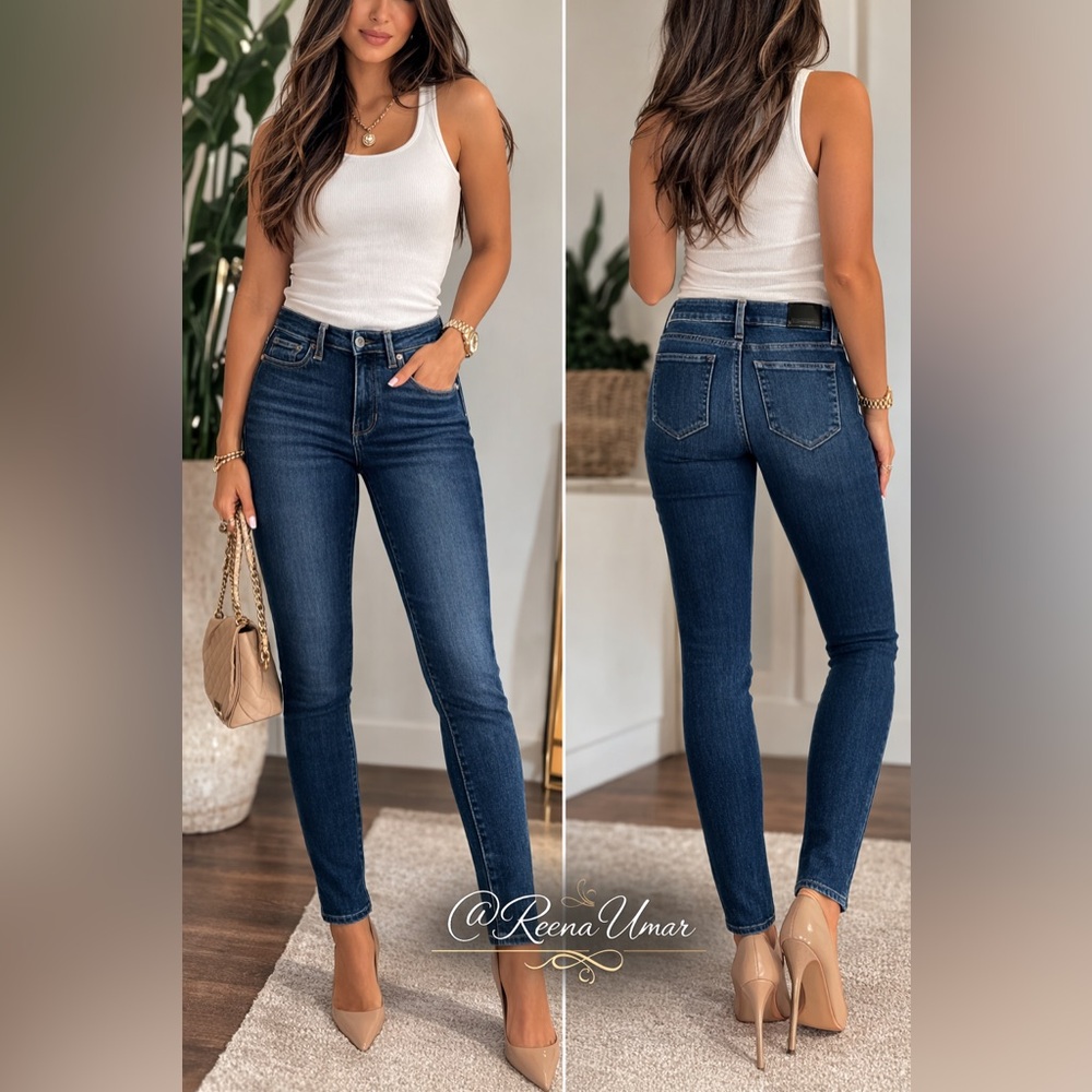 PAIGE Verdugo Extra Skinny Jeans – Brentwood Wash – Size 25
